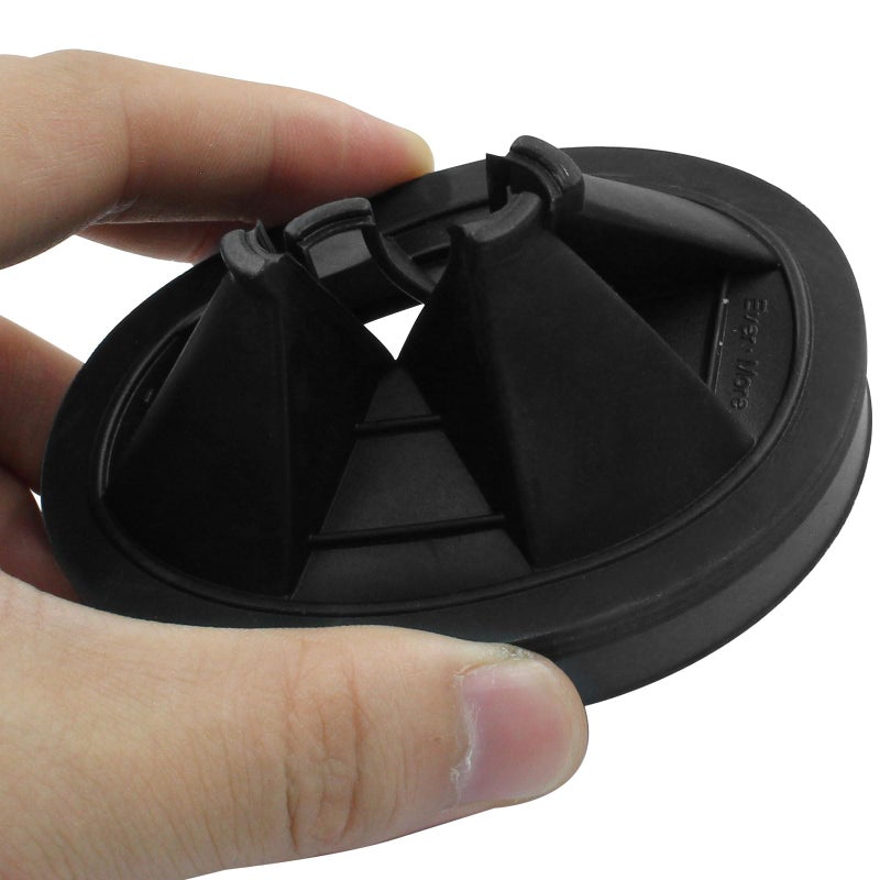 Dijedev 3 1/8" Garbage Disposal Splash Guard, Quiet Garbage Disposal Rubber Drain Insert, Garbage Disposal Parts, Removable Sink Baffles QCB-AM Compatible with Insinkerator Garbage Disposal Parts - Image 4